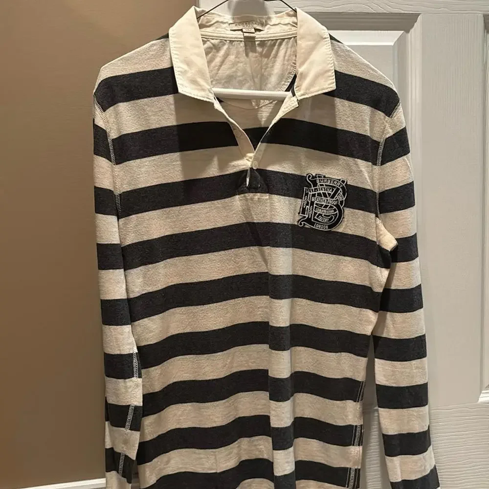 Men Burberry Polo long sleeve - Picture 1 of 3